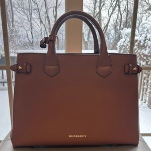 Authentic Burberry Banner Tote Bag